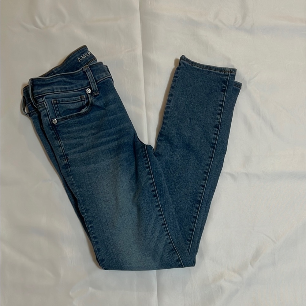 American Eagle Outfitters Women's Blue Jeans